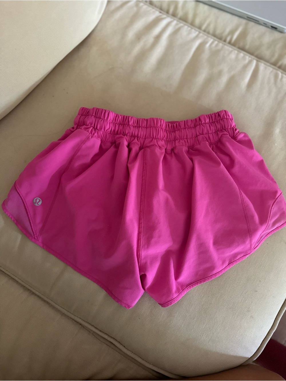 lululemon athletica Hot Pink Running Shorts